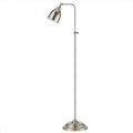 Radiant 60 W Pharmacy Floor Lamp With Adjustable Pole; Brushed Steel Finish RA749053